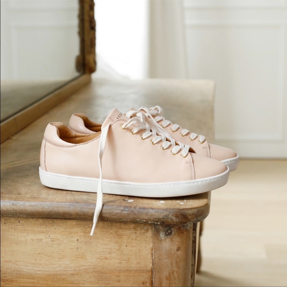Sézane Jack sneaker nude size 39 / 8
